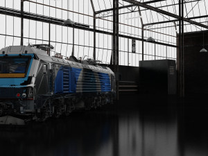 train 3D मॉडल