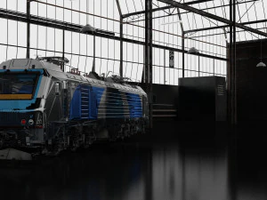 train 3D Model