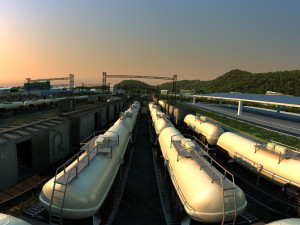 train 3D-Modell