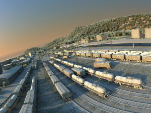 train 3D Model