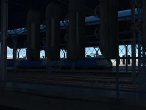 train station 3D Model