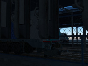 train station 3D Модель