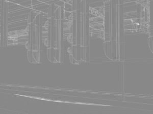 train station 3D Модель