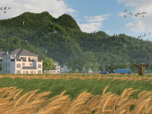 ग्रामीण 3D मॉडल