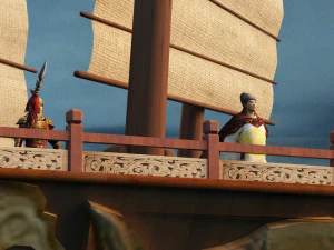ming dynasty fleet 3D Model