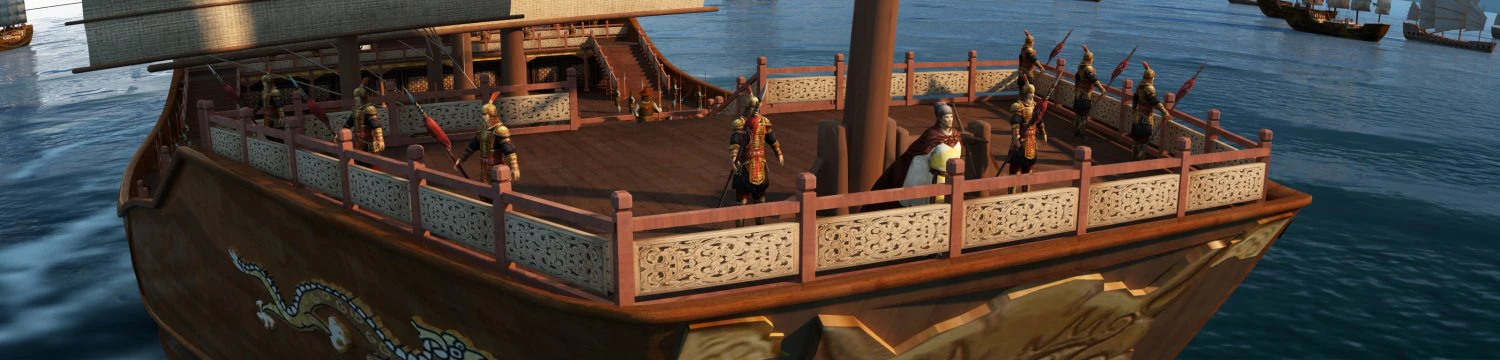 ming dynasty fleet 3D Model .c4d .max .obj .3ds .fbx .stl .blend 