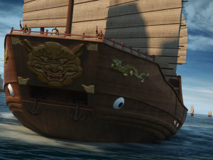 ming dynasty fleet 3D Model