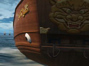 ming dynasty fleet Modèle 3D
