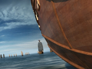 ming dynasty fleet Modèle 3D