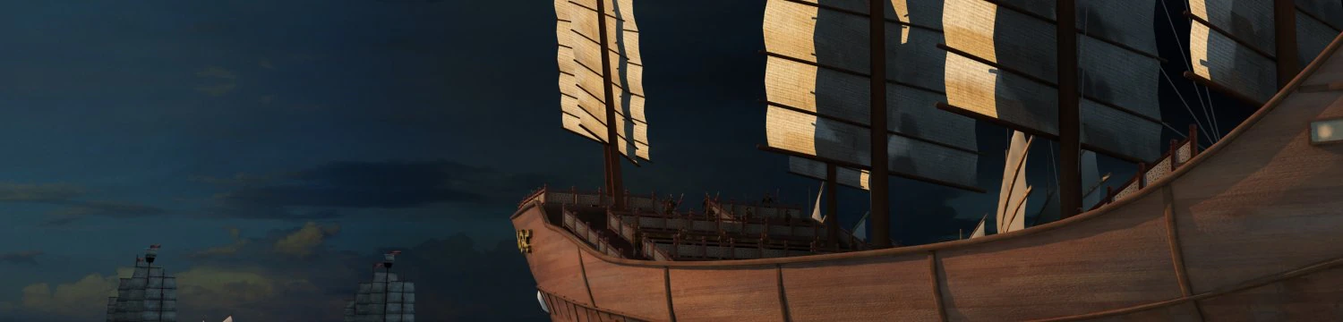 ming dynasty fleet 3D Model .c4d .max .obj .3ds .fbx .stl .blend 
