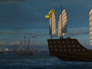 ming dynasty fleet 3D Model