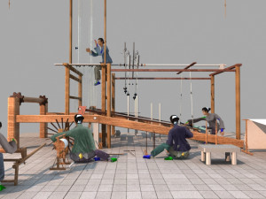 weaving 3Dモデル