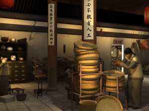ancient pharmacy 3D Modell