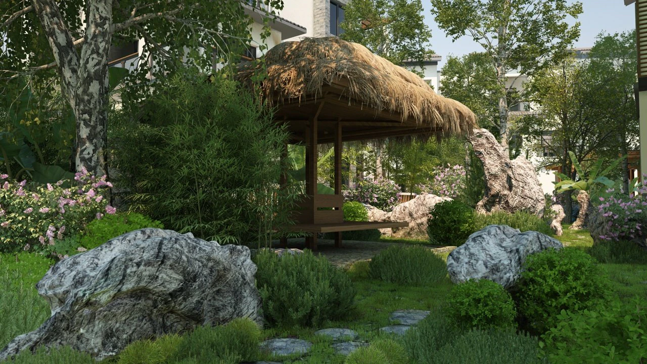 gazebo 3D Model .c4d .max .obj .3ds .fbx .stl .blend