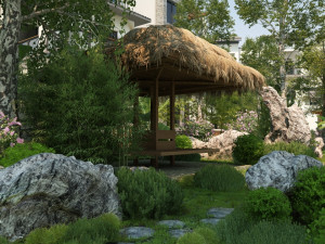 gazebo Modelo 3D