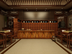 chinese medicine 3D Model