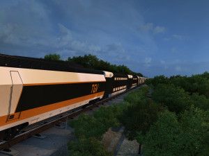 train 3D 模型