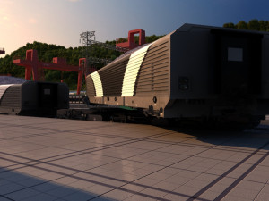 train Modèle 3D