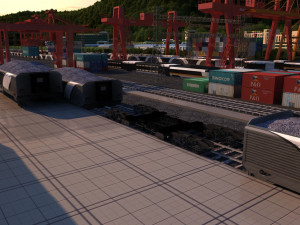 train Modèle 3D