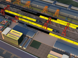 train 3D 模型