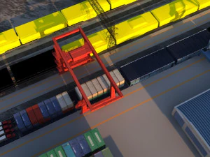train 3D Model