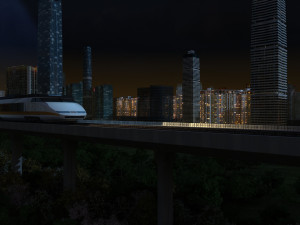 train 3D Model