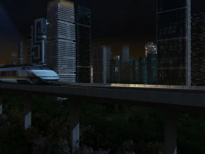 train 3D Model