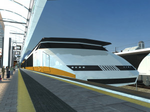 train 3D 模型