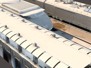 train 3D Model