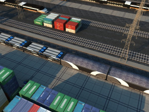 train 3Dモデル