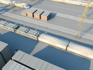 train 3Dモデル