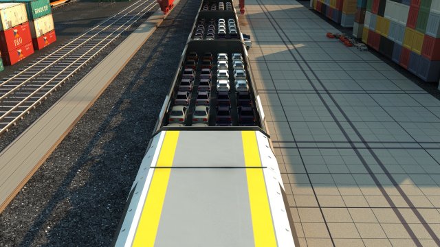 train 3D मॉडल .c4d .max .obj .3ds .fbx .stl .blend