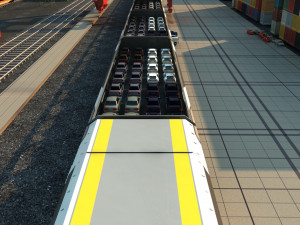 train 3Dモデル