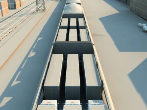 train 3D Model