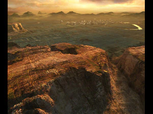 mountain village 3D Model