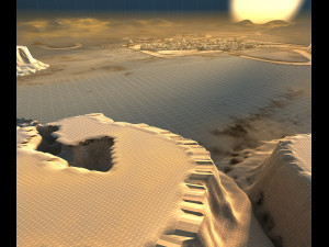 mountain village 3D 模型