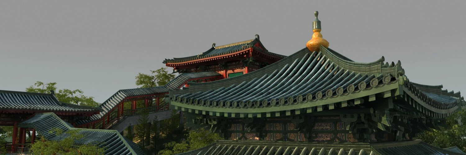 ancient architecture 3D Model .c4d .max .obj .3ds .fbx .stl .blend