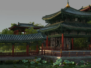 ancient architecture Modello 3D