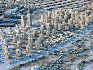 city building 3D Модель