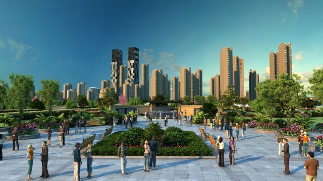 city building 3D Model .c4d .max .obj .3ds .fbx .stl .blend 