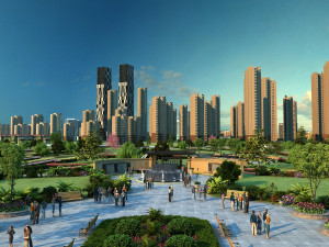 city building 3D Model