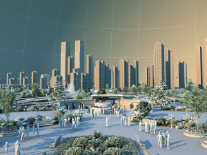 city building 3D Model