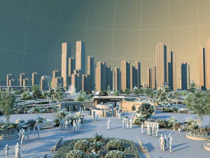 city building 3D Model