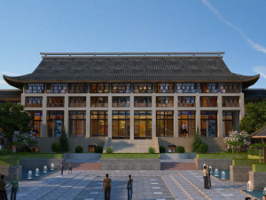 city building Modèle 3D