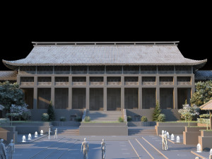 city building Modèle 3D
