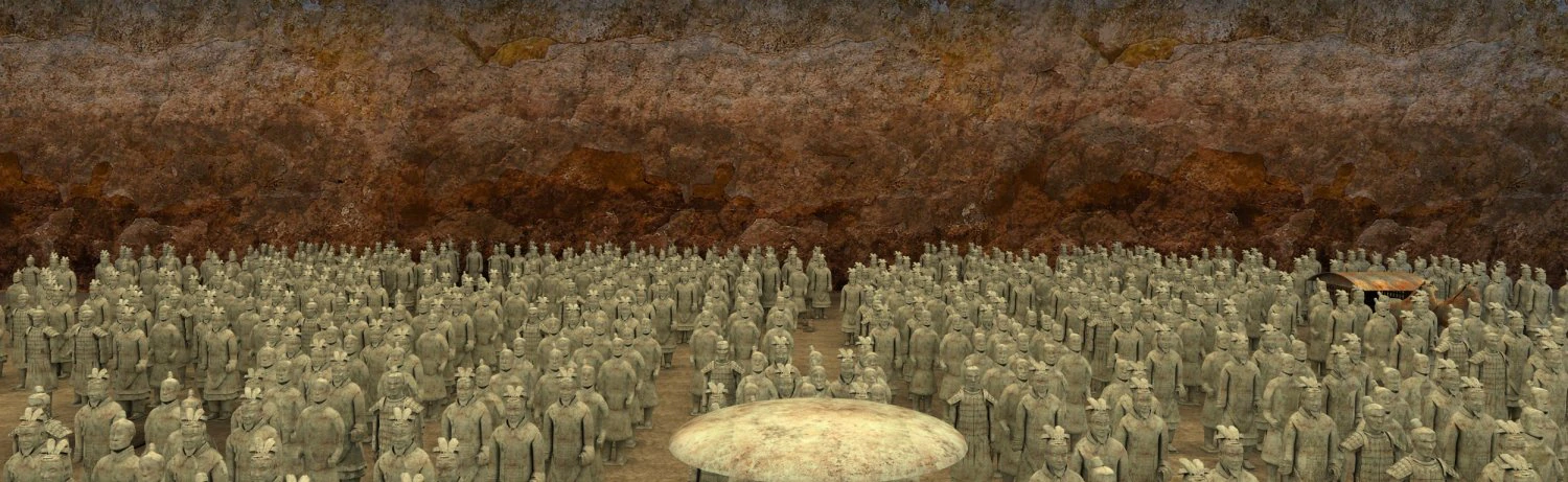 terracotta army 3D Model .c4d .max .obj .3ds .fbx .stl .blend 