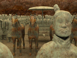 terracotta army 3D Model
