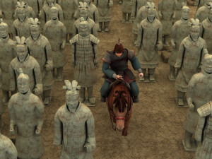 terracotta army 3D Модель