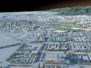 city building 3D 模型