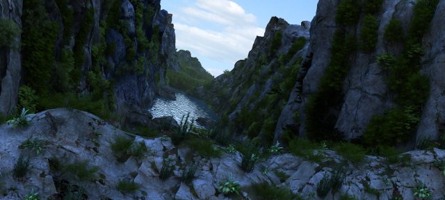 canyon 3D 模型 .c4d .max .obj .3ds .fbx .stl .blend